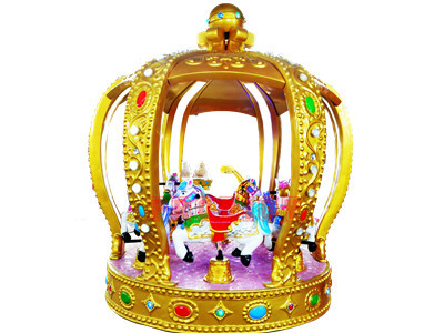 6 Seats Royal Crown Carousel