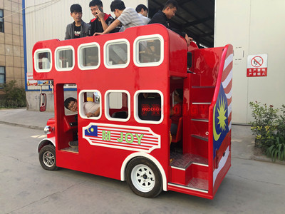 double-deck tourist bus rides